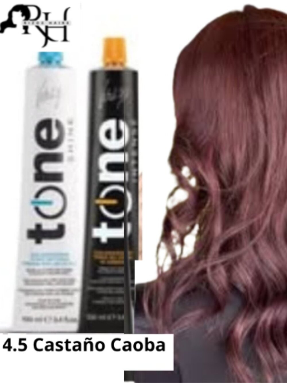 Tinte Vitality's Tone 4.5 Castaño Caoba Tinte semipermanente Intense color